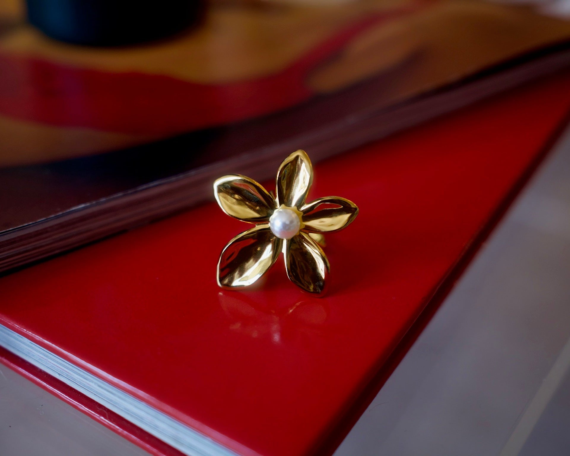Riviera Flower Ring